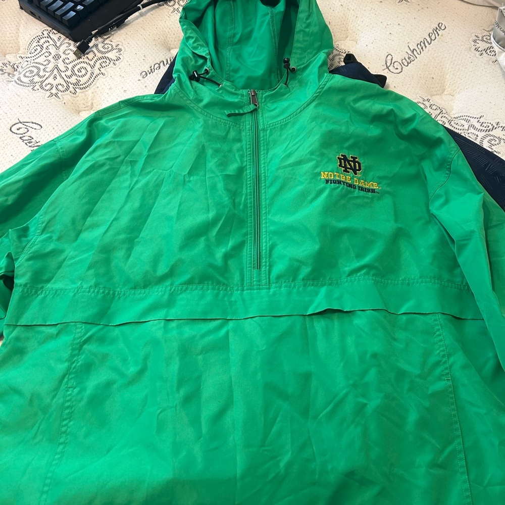 Notre Dame windbreaker